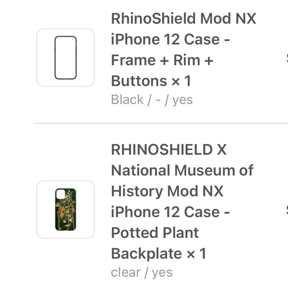 RHINOSHIELD X National Museum of History Mod NX iPhone 12 Case - Picture 4 of 4